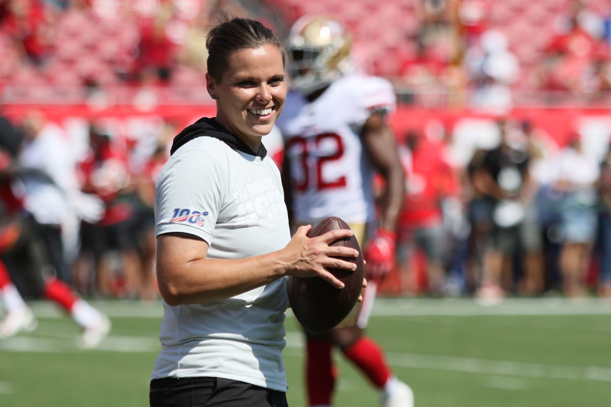 49ers' Katie Sowers Is the First Female, Openly Gay Super Bowl Coach