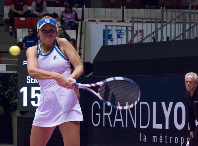 Sofia Kenin Battles Back From Match Point Down To Beat Jaqueline Cristian In Sensational Fashion At Lyon Open Newschain