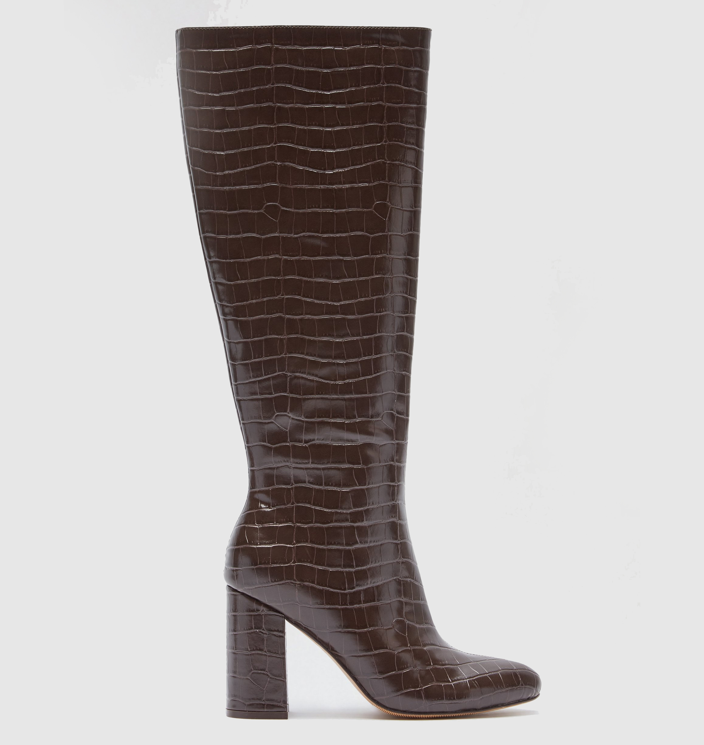 dorothy perkins brown knee high boots