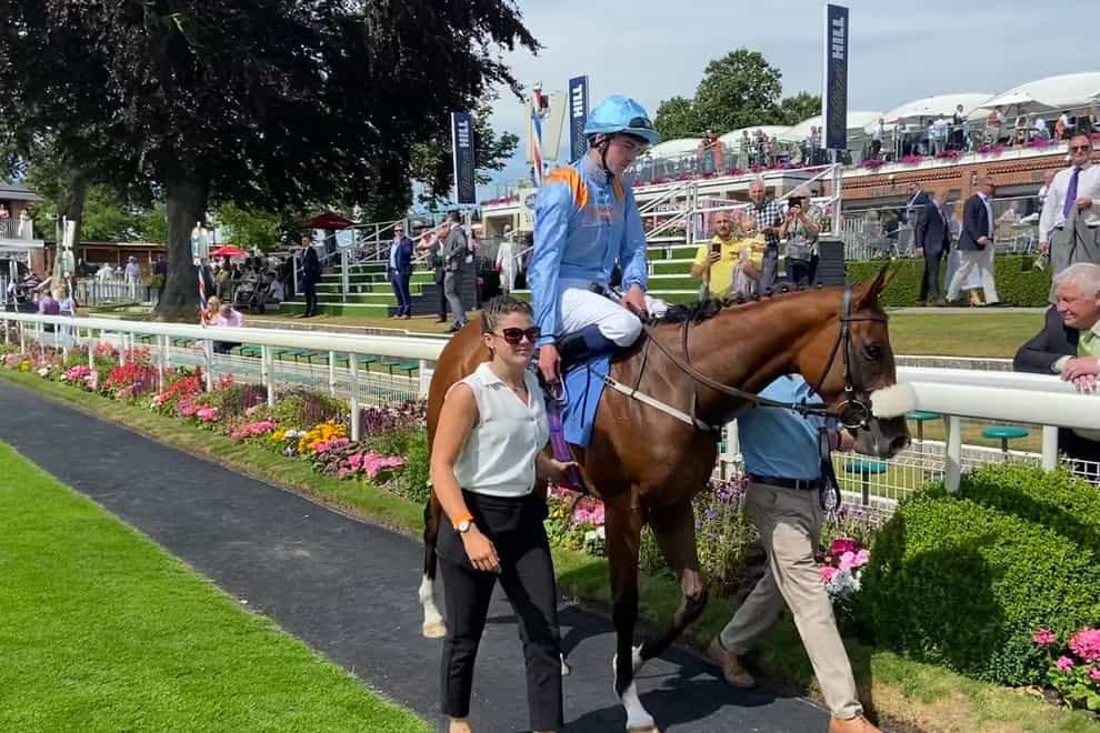 The Platinum Queen was second in the Nunthorpe (PA)