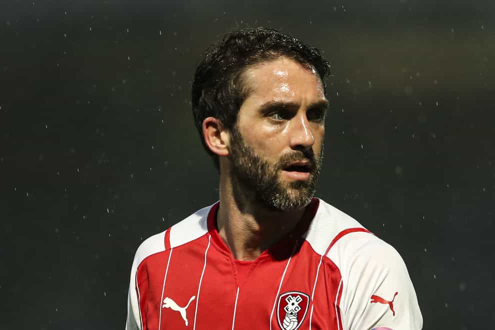 Will Grigg was among Chesterfield’s scorers against AFC Fylde (Kieran Cleeves/PA)