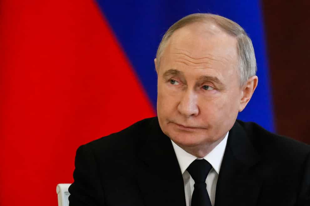 Russian President Vladimir Putin (Yury Kochetkov/Pool Photo via AP)