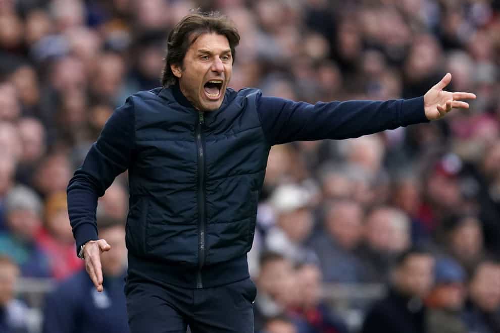 Former Chelsea and Tottenham boss Antonio Conte has been appointed as Napoli’s head coach (John Walton/PA)